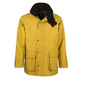 W18 - Men's Knightsbridge Staywax Jacket - MUSTARD size large